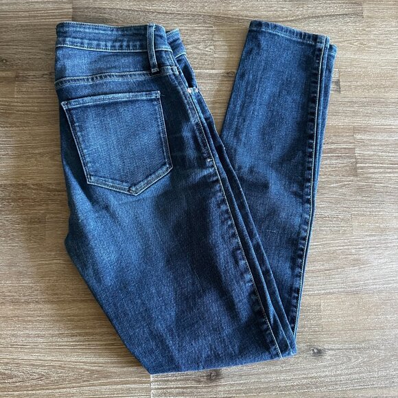 Guess Sexy Curve Skinny Jeans Womens Size 27 Medium Blue Denim Mid Rise - Picture 1 of 9